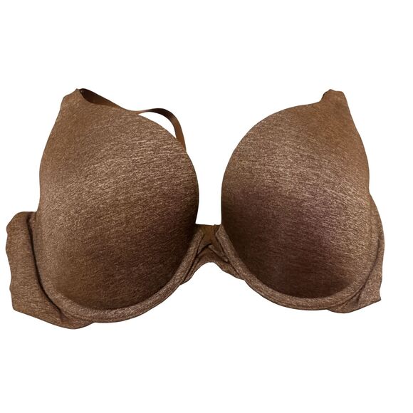 Victoria’s Secret Bra 34D Brown Perfect Shape Multiway T-Shirt Everyday Wear - Picture 1 of 4